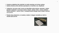 Presentations 'Vārdu krājuma vēsturiskais mainīgums', 9.