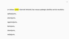 Presentations 'Vārdu krājuma vēsturiskais mainīgums', 14.