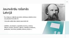 Presentations 'Vārdu krājuma vēsturiskais mainīgums', 20.