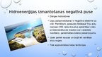 Presentations 'Hidroenerģija', 6.
