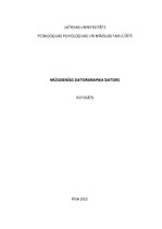 Research Papers 'Mūsdienīgs datorgrafiķa dators - iespējas un risinājumi', 1.