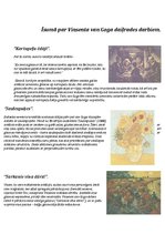 Research Papers 'Vinsents van Gogs', 2.