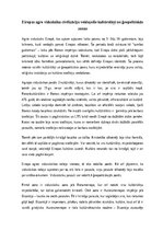 Essays 'Eiropas agro viduslaiku civilizāciju veidojošie kultūrslāņi un ģeopolitiskās zon', 1.