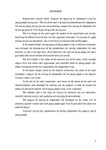 Term Papers 'Patstāvīgās dzīves uzsākšanas programma jauniešiem pēc ārpusģimenes aprūpes', 5.