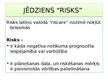 Presentations 'Risku veidi uzņēmējdarbībā. Saimnieciskie riski', 2.