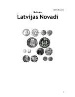 Research Papers 'Latvijas novadi', 1.