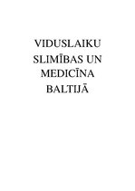 Summaries, Notes 'Viduslaiku medicīna', 1.