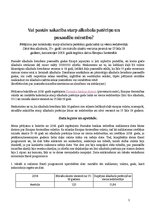 Summaries, Notes 'Statistikas pētījums - Vai pastāv sakarība starp alkohola patēriņu un pusaudžu m', 1.