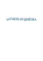 Research Papers 'Latvietis un ģenētika', 1.