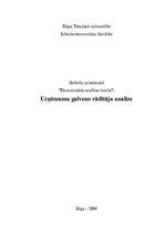 Research Papers 'AS "Latvijas Balzams" ekonomiskā analīze', 1.