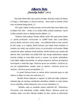Research Papers 'Alberta Bela romāna "Saucēja balss" analīze', 1.