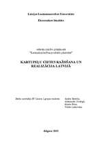 Research Papers 'Kartupeļu cietes ražošana un realizācija Latvijā', 1.