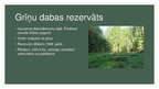 Presentations 'Latvijas dabas rezervāti', 16.