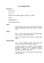 Samples 'Ieskaites darbs - lietvedības dokumenti', 2.