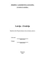 Research Papers 'Latvijas un Zviedrijas ekonomiskais salīdzinājums', 1.
