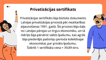 Presentations 'Privatizācija un privatizācijas sertifikats', 4.