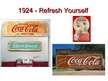 Presentations 'Uzņēmuma "Coca-cola" lozungu vēsture', 15.