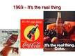Presentations 'Uzņēmuma "Coca-cola" lozungu vēsture', 23.