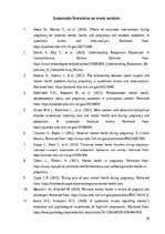 Term Papers 'Sievietes psihoemocionālā veselība grūtniecības plānošanas un grūtniecības laikā', 34.