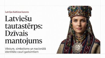 Presentations 'Latviešu tautastērps: dzīvais mantojums', 1.