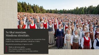 Presentations 'Latviešu tautastērps: dzīvais mantojums', 13.