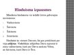Presentations 'Hinduisms', 14.