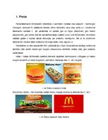 Summaries, Notes 'Restorāna "McDonalds" mārketinga analīze', 4.