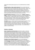 Summaries, Notes 'Senās Romas vēsture, kultūra, mitoloģija, sabiedrība un kultūras mantojums', 19.