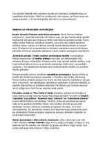 Summaries, Notes 'Senās Romas vēsture, kultūra, mitoloģija, sabiedrība un kultūras mantojums', 28.