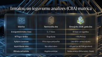 Presentations 'Ekonomiskā efektivitāte investīcijām energoefektīvās ēkās Latvijā', 6.