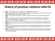 Presentations 'The Republic of Belarus and the European Union Partnership', 5.