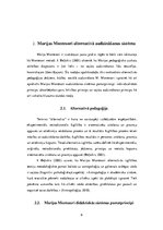 Research Papers 'Marijas Montesori audzināšanas sistēma', 6.