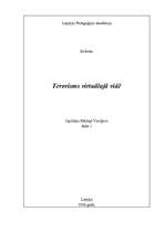 Research Papers 'Terorisms virtuālajā vidē', 1.