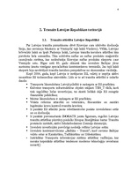 Research Papers 'Tranzīta pārvadājumi Latvijas teritorijā', 6.