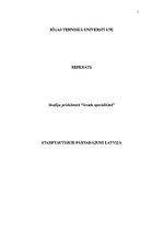 Research Papers 'Starptautiskie pārvadājumi Latvijā', 1.