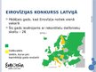 Presentations 'Latvija Eirovīzijas dziesmu konkursā', 10.