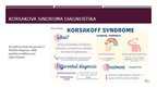 Presentations 'Neiropsiholoģiskie sindromi. Galvenie neiropsiholoģiskie sindromi pie galvas sma', 20.