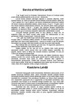 Summaries, Notes 'Baroks un klasicisms Latvijā', 1.