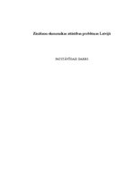 Essays 'Zināšanu ekonomikas attīstības problēmas Latvijā', 1.