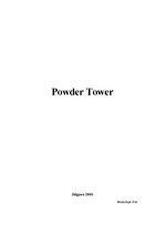 Research Papers 'Powder Tower', 1.