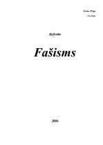 Research Papers 'Fašisms', 1.
