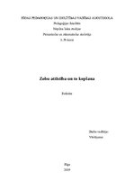 Research Papers 'Zobu attīstība un to kopšana', 1.