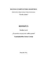 Research Papers 'Uzņēmējdarbības formas Latvijā', 1.