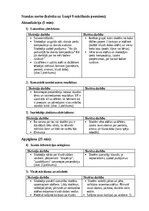 Summaries, Notes 'Mācību stundas plānojums', 3.