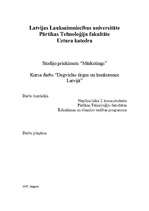 Research Papers 'Konkurence degvielas tirgū Latvijā', 1.