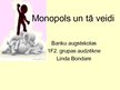 Presentations 'Monopols un tā veidi', 1.