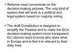 Summaries, Notes 'European Union Economical Integration', 48.