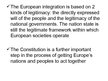 Summaries, Notes 'European Union Economical Integration', 50.