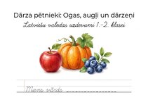 Presentations 'Latviešu valodas uzdevumi 1. klasei', 1.
