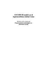Research Papers 'COCOMO II modelis un tā implementēšana sistēmā Costar', 1.